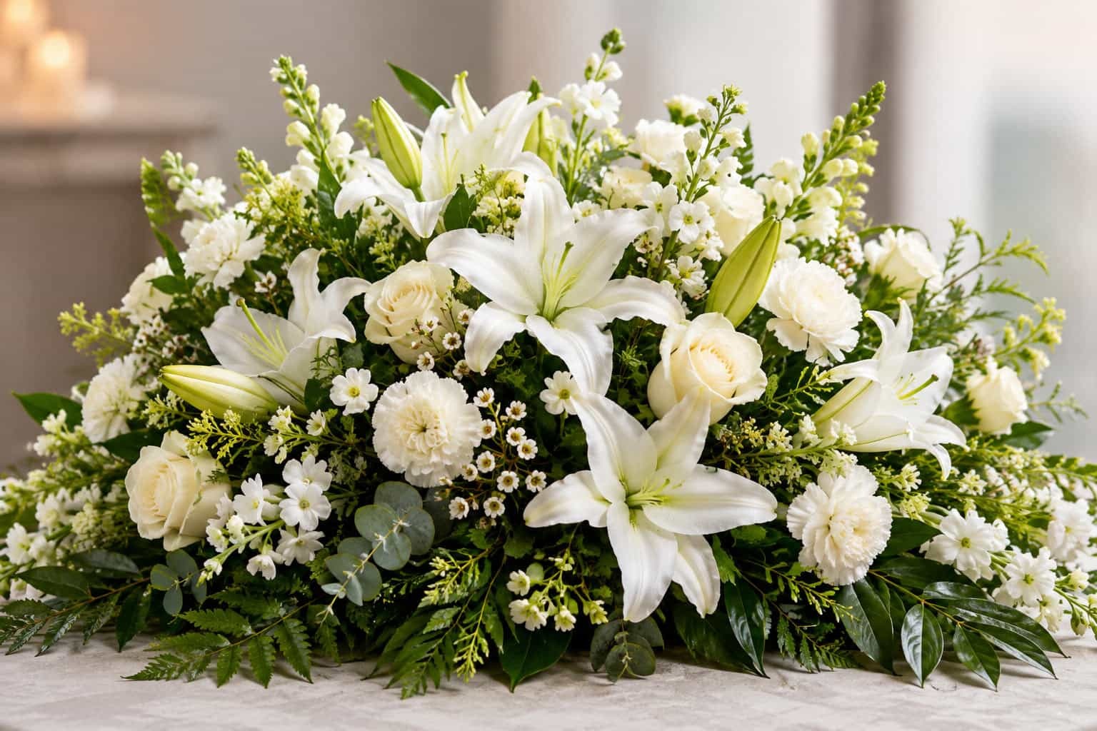 Sympathy flower arrangements